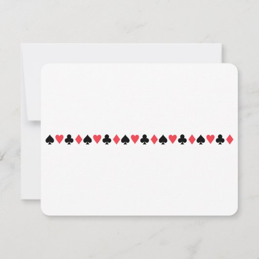 かわいい手品師の女の子は魔法のパーティの招待状をからかいます 招待状 (裏面)