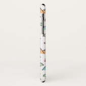 かわいい手描きの山場面パターン Case-Mate iPhoneケース (裏面/左)