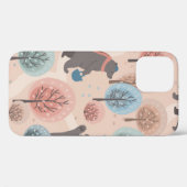 かわいい手描きの熊を使おもしろいったシームレスな柄 Case-Mate iPhoneケース (裏面 (横))