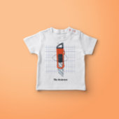 かわいい手描きカッター名Tシャツ Tシャツ