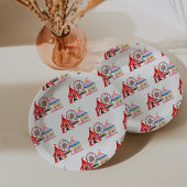 かわいい手描きカーニバルサーカス誕生日 ペーパープレート