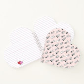 かわいい手描きサボテン模様 ノートブック (内部)