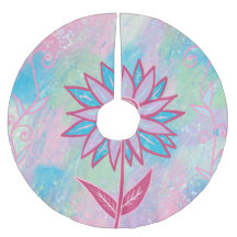 かわいい手描きパステルフラワー