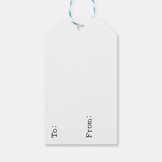 かわいい手描きパフィン ギフトタグ (裏面)