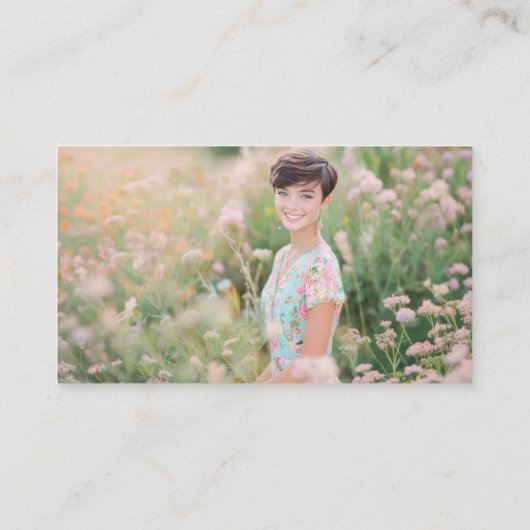 かわいい手描き卒業パーティー招待状インサート エンクロージャーカード (裏面)