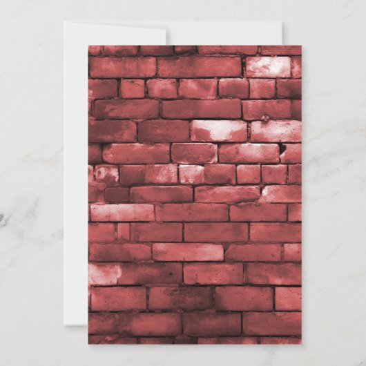 かわいい手描き消防車誕生日 招待状 (裏面)