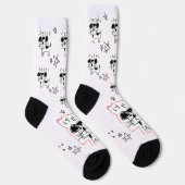 かわいい手書き犬「けせらせら犬」 ソックス (右)