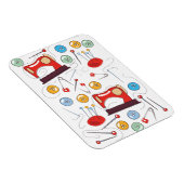 かわいい手書き裁縫パターン マグネット (右側)