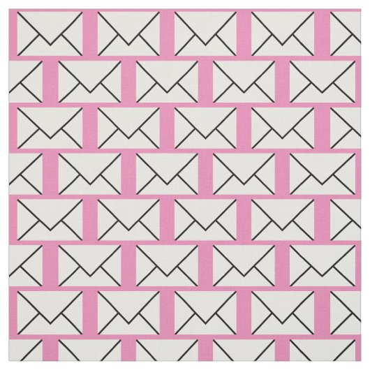 かわいい手紙の封筒 ファブリック (見本)