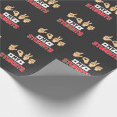 かわいい手話先生は私の生徒を愛する ラッピングペーパー (角)