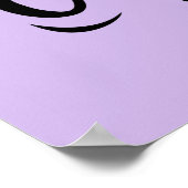 かわいい投げのまわりにの優しさ ポスター (角)