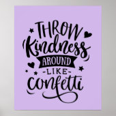 かわいい投げのまわりにの優しさ ポスター (正面)