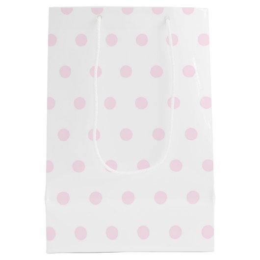 かわいい抱き枕ベビーシャワー ミディアムペーパーバッグ (裏面)