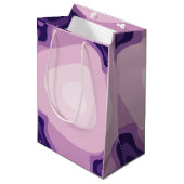 かわいい抱き枕 | パステル色 ミディアムペーパーバッグ (正面アングル)