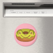 かわいい抹茶カエルのドーナツ マグネット (インサイチュ (食洗機))