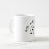 かわいい抹茶マグ コーヒーマグカップ (正面左)