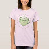 かわいい抹茶ラブ Tシャツ (正面)