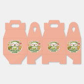 かわいい抹茶好きの猫 フェイバーボックス (見開き)