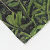 かわいい抽象芸術リトルムース フリースブランケット (角)