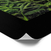 かわいい抽象芸術リトルムース ポスター (角)