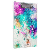 かわいい抽象芸術絵画ズ クリップボード (右)