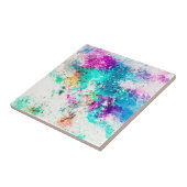 かわいい抽象芸術絵画ズ タイル (側面)