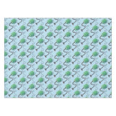 かわいい掃除機の漫画のユーモア テーブルクロス (正面(横))