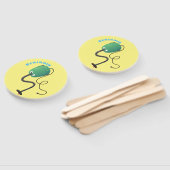 かわいい掃除機の漫画のユーモア ハンドファン (組立なし)