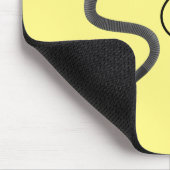 かわいい掃除機の漫画のユーモア マウスパッド (コーナー)