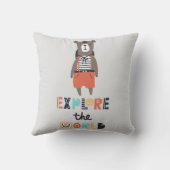 かわいい探索クマ|過去記事 クッション (裏面)