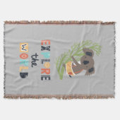 かわいい探索コアラ スローブランケット (正面)