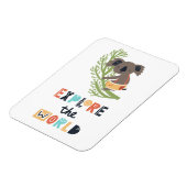 かわいい探索コアラ マグネット (左側)