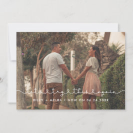 かわいい接続ハートフォントもう一度やってみよう 案内状