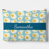 かわいい揚げ卵 アクセサリーポーチ (裏面)