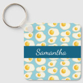 かわいい揚げ卵 キーホルダー (正面)