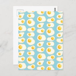 かわいい揚げ卵 ポストカード