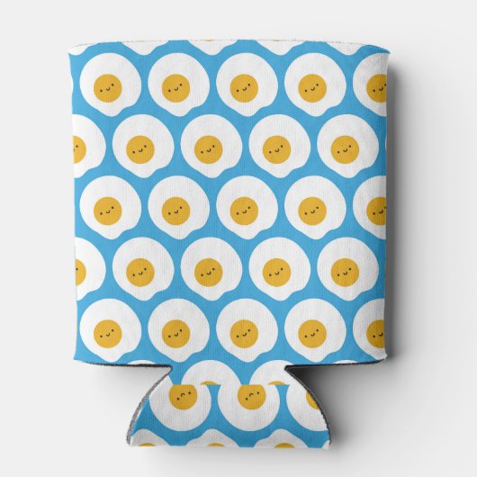 かわいい揚げ卵 缶クーラー (裏面)