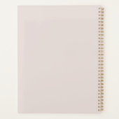 かわいい握り寿司シームレスの柄 プランナー手帳 (裏面)