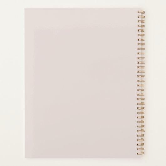 かわいい握り寿司シームレスの柄 プランナー手帳 (裏面)