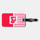 かわいい救急車 ラゲッジタグ (裏面横)