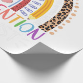 かわいい救済の小さな手OT小児職業職業 ラッピングペーパー (角)