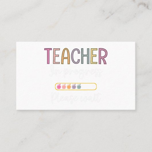 かわいい救済の小さな手OT小児職業職業 名刺 (正面)