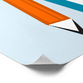 かわいい教室のポスター ポスター (角)