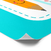 かわいい教室のルール ポスター (角)