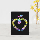 かわいい教師のアシスタントシャツ感謝デーギフト彼 カード (黄色い花)