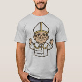 かわいい教皇 Tシャツ (正面)