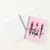 かわいい教育鉛筆 ノートブック (内部)