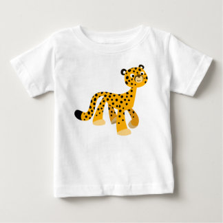 かわいい散策マンガのチーズベビーTシャツ ベビーTシャツ