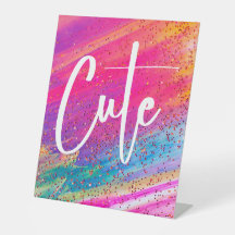 かわいい数々のグリッターカラー輝きガラス