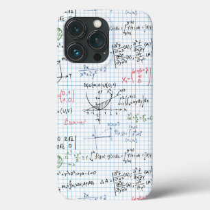 かわいい数学のパターン iPhone 13 PROケース